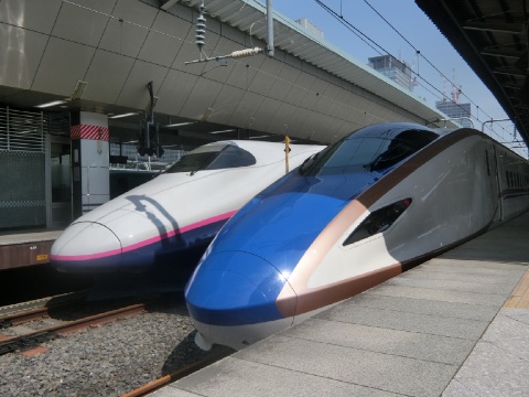 北陸新幹線 かがやき で金沢へ